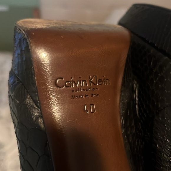 Calvin Klein Collection
Python pencil Heel booties - Picture 3 of 6